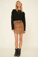 Load image into Gallery viewer, Faux Leather Mini Skirt
