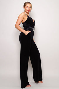 Samba Velvet Jumpsuit