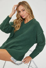 Load image into Gallery viewer, V-Neck Oversized Sweater
