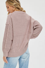 Load image into Gallery viewer, V-Neck Oversized Sweater
