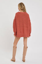 Load image into Gallery viewer, V-Neck Oversized Sweater
