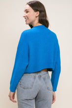 Load image into Gallery viewer, Wool Blend Cropped Sweater Top
