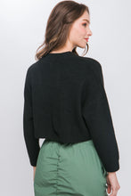 Load image into Gallery viewer, Wool Blend Cropped Sweater Top
