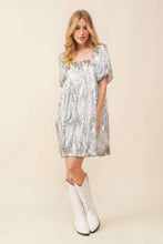 Load image into Gallery viewer, Sequin Babydoll Mini Dress
