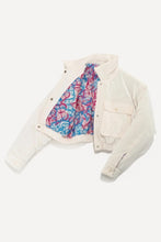 Load image into Gallery viewer, Shiny Puffer Bomber Jacket
